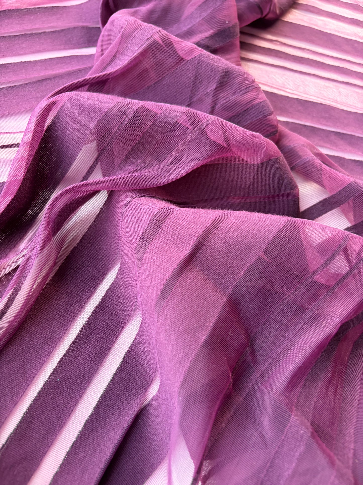 BURNS 044 BIS aubergine striped cotton jersey