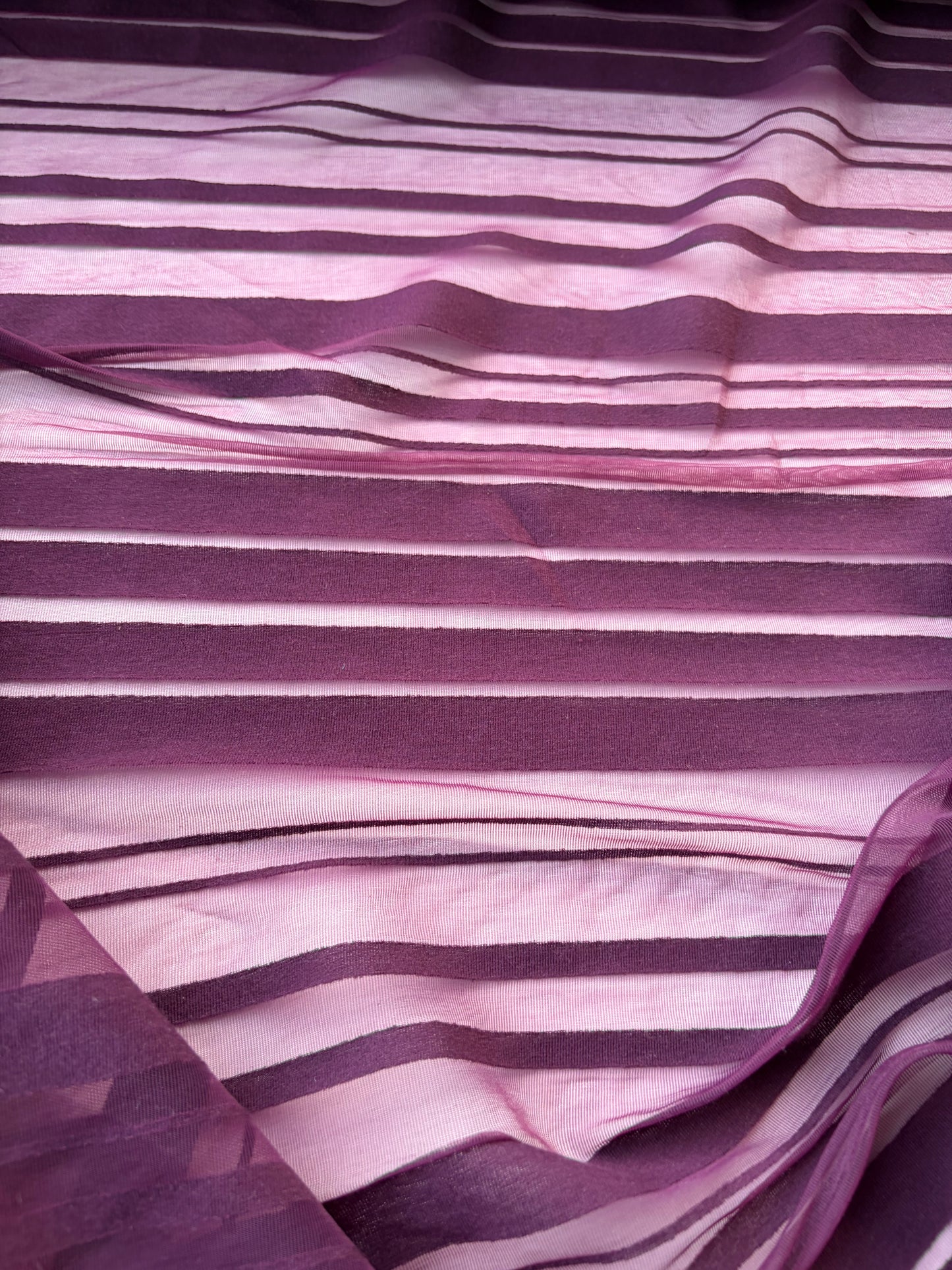 BURNS 044 BIS aubergine striped cotton jersey