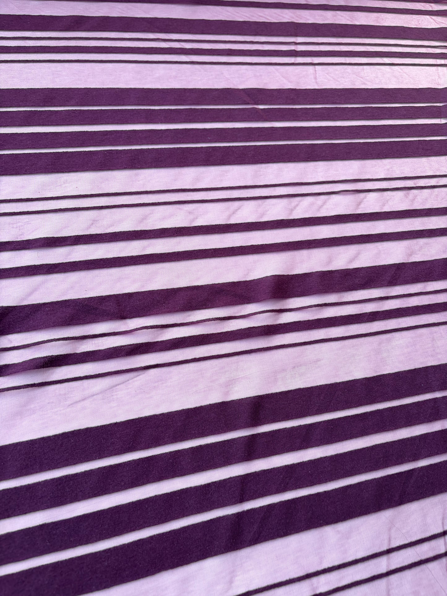 BURNS 044 BIS aubergine striped cotton jersey