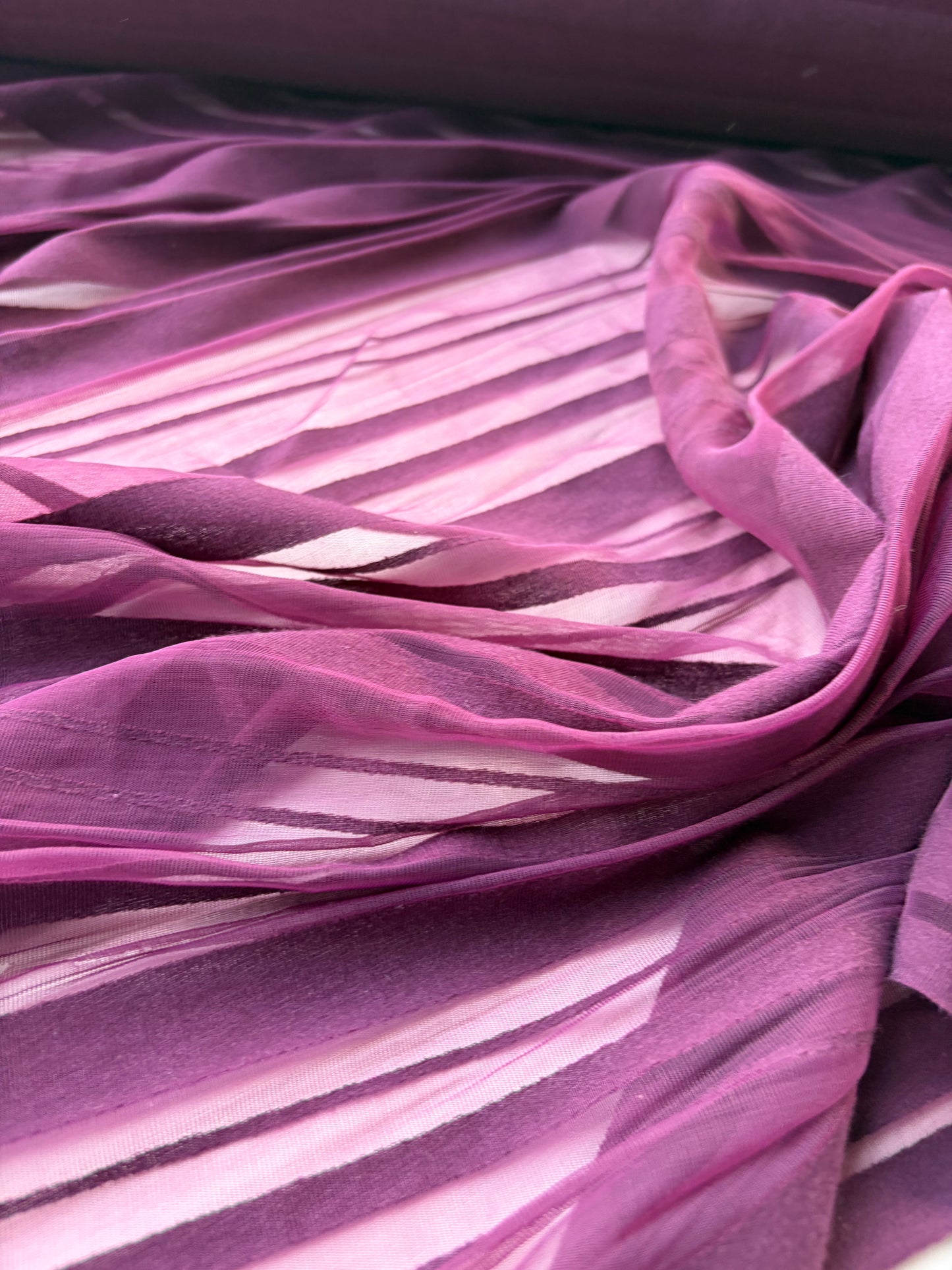 BURNS 044 BIS aubergine striped cotton jersey