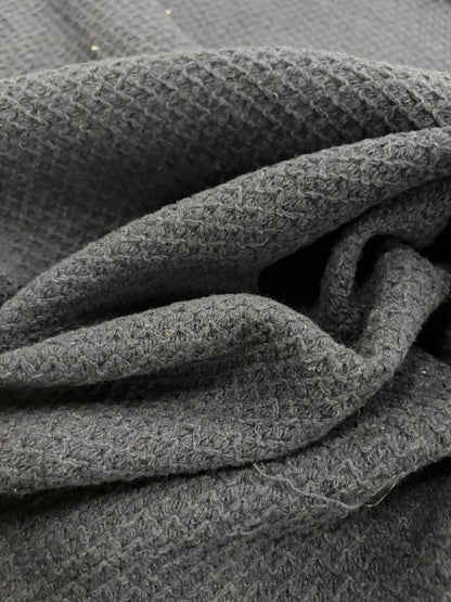 GROGGY 005 navy cotton/wool tweed Ch*n*l style