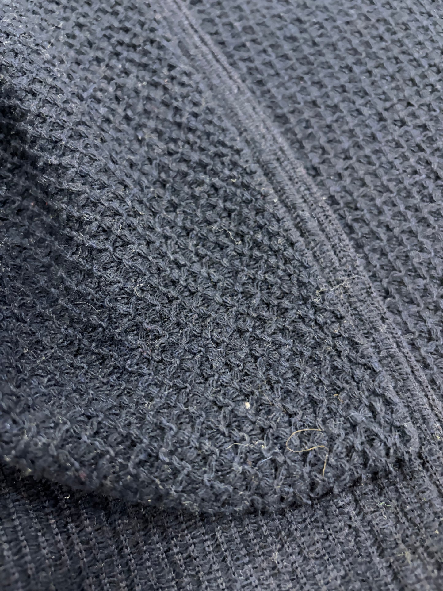 GROGGY 005 navy cotton/wool tweed Ch*n*l style