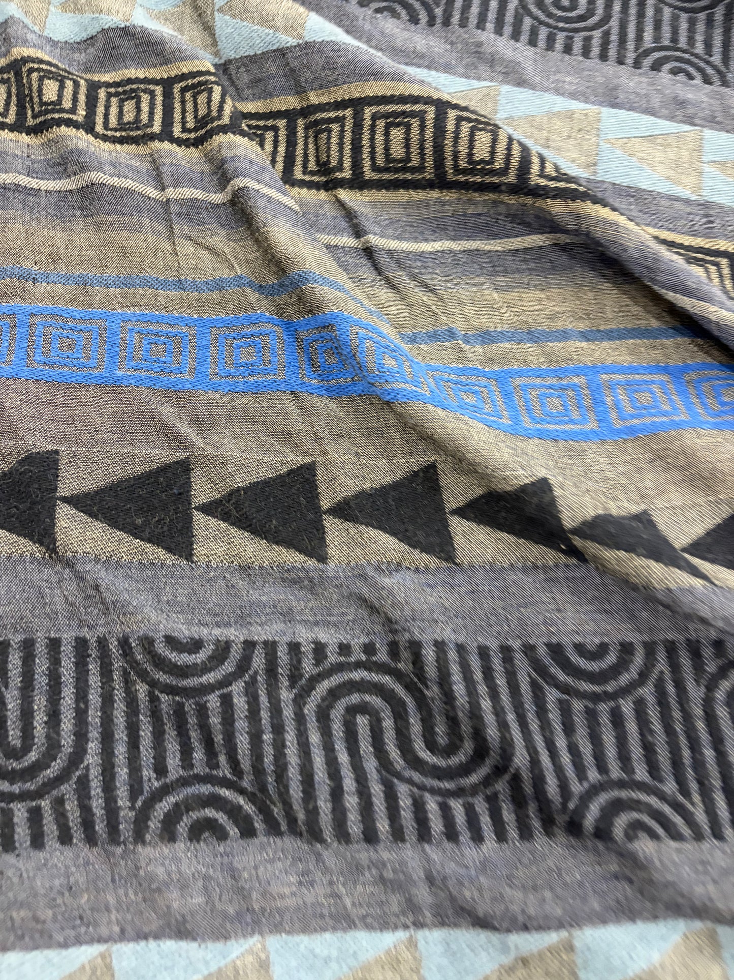 GROGGY 006 light cotton jacquard ethnical design