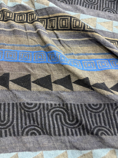 GROGGY 006 light cotton jacquard ethnical design
