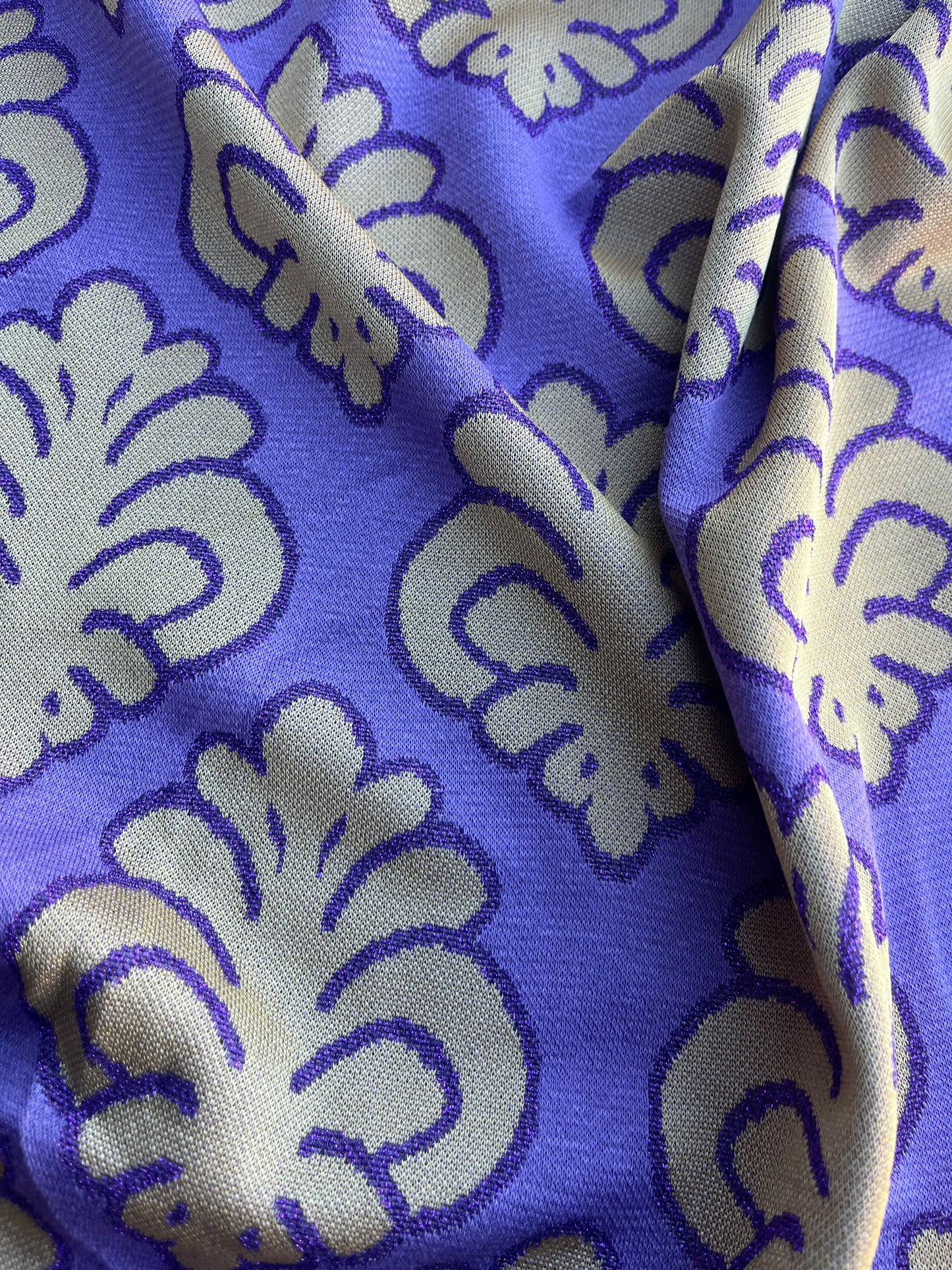 PORTIA 530 jersey jacquard with lurex