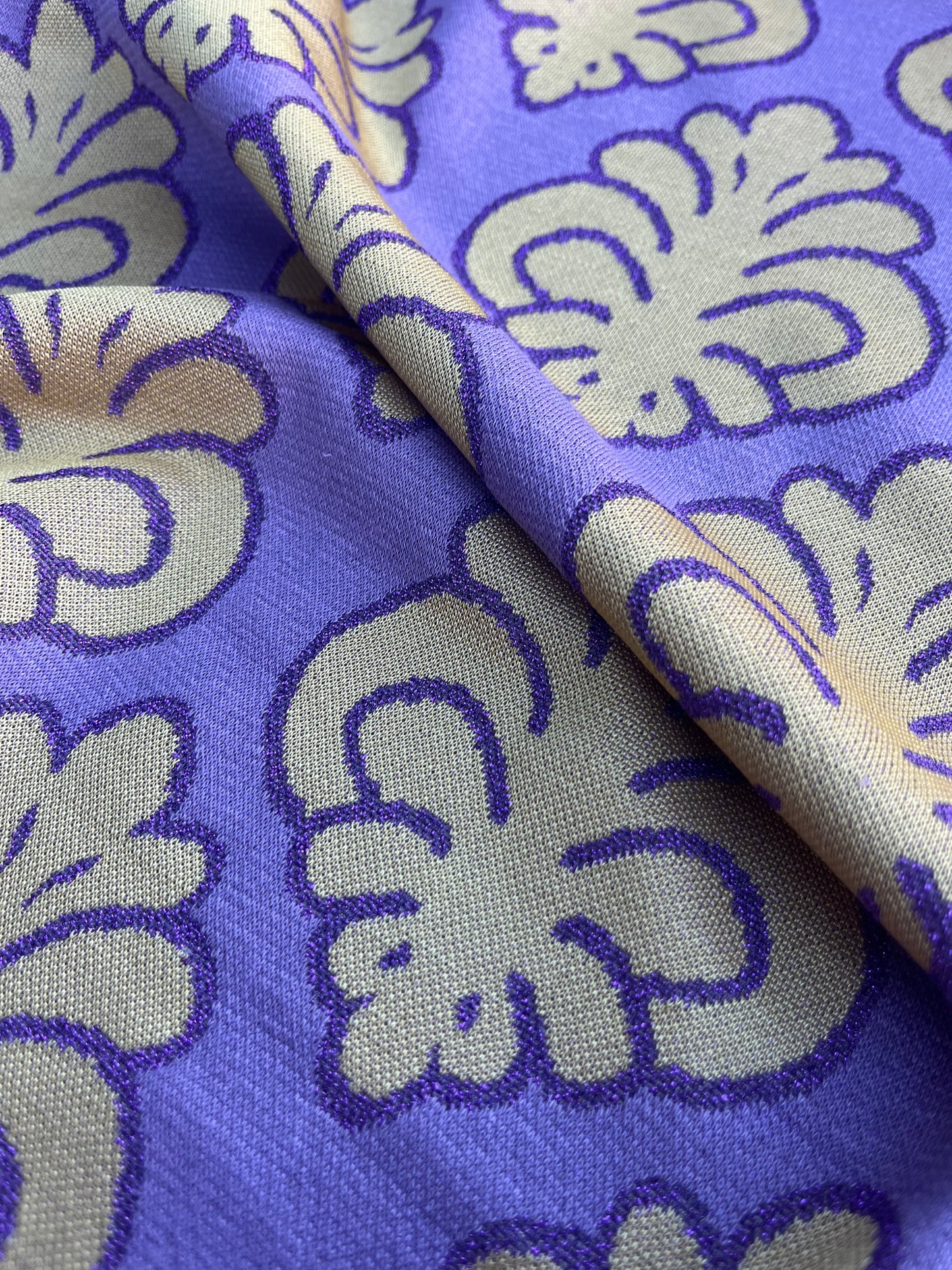 PORTIA 530 jersey jacquard with lurex