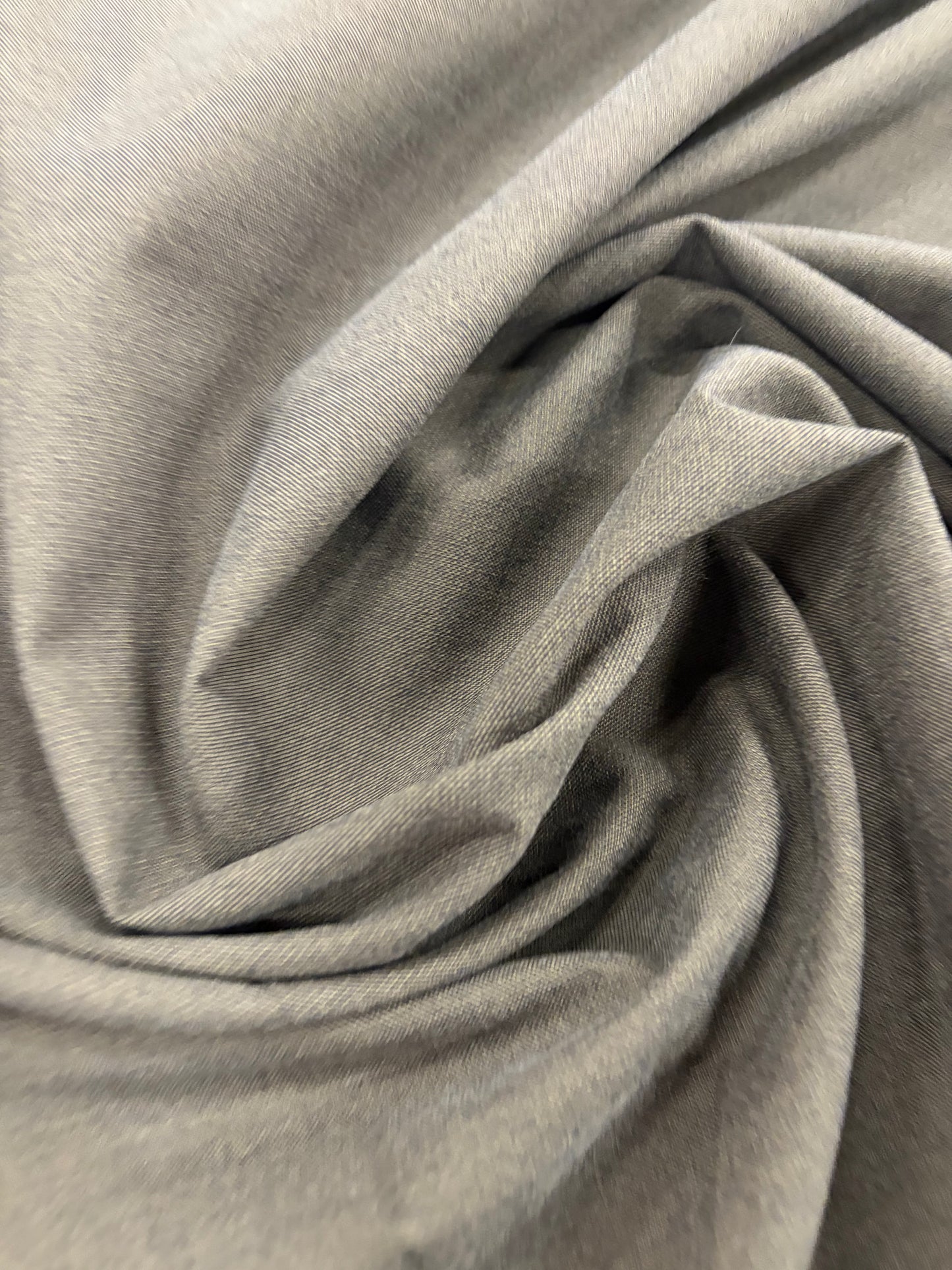 GROGGY 012 brown mélange cotton stretch