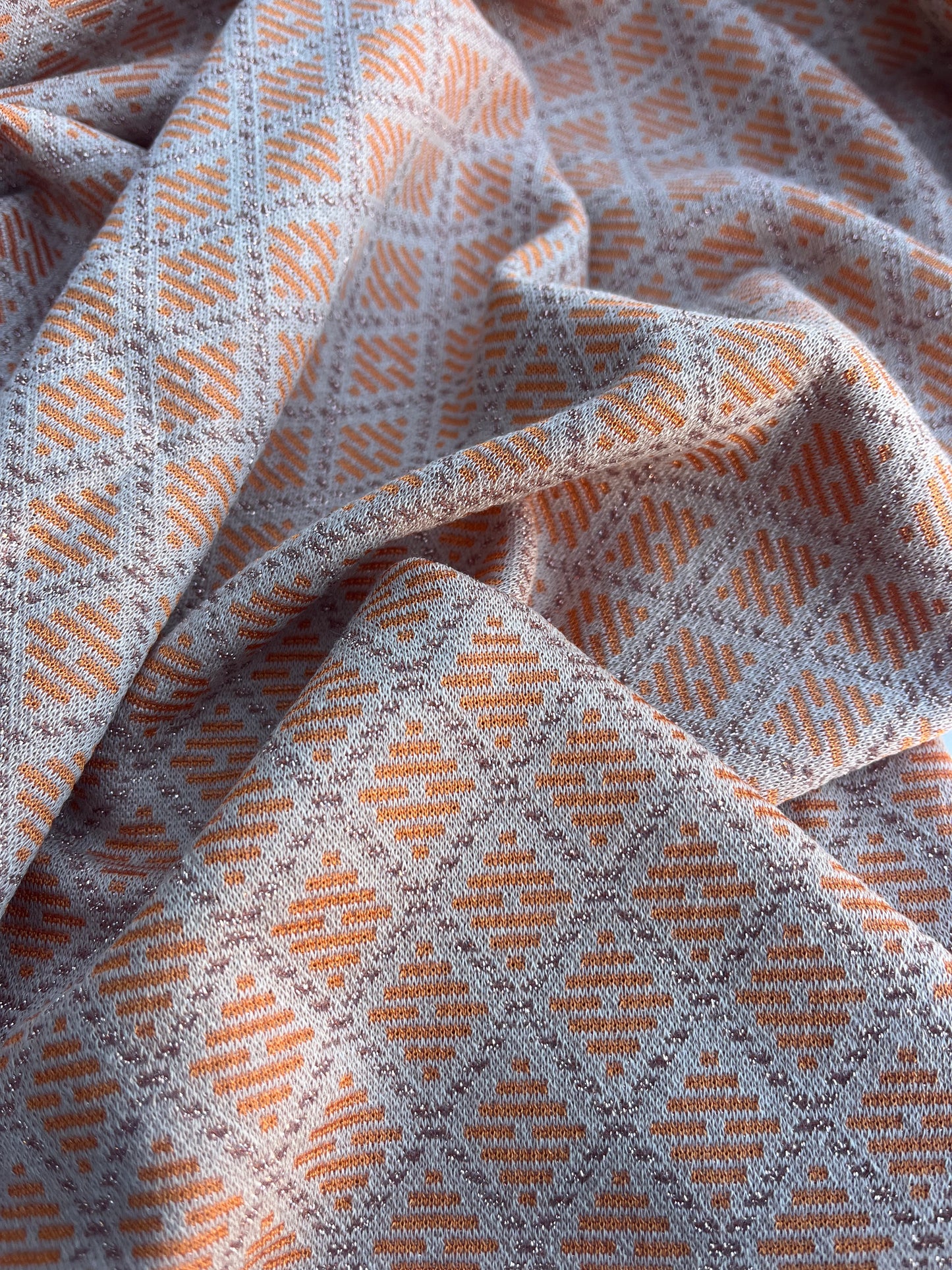 PORTIA 550 jersey jacquard with lurex