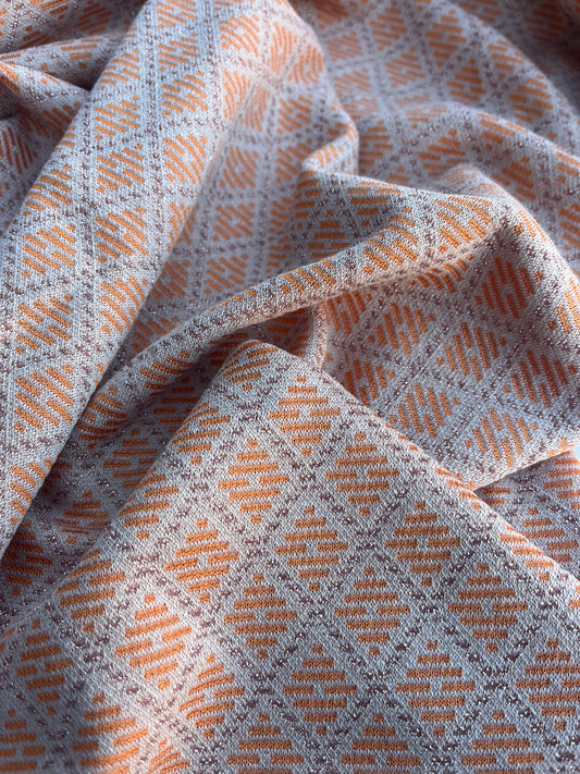 PORTIA 550 jersey jacquard with lurex