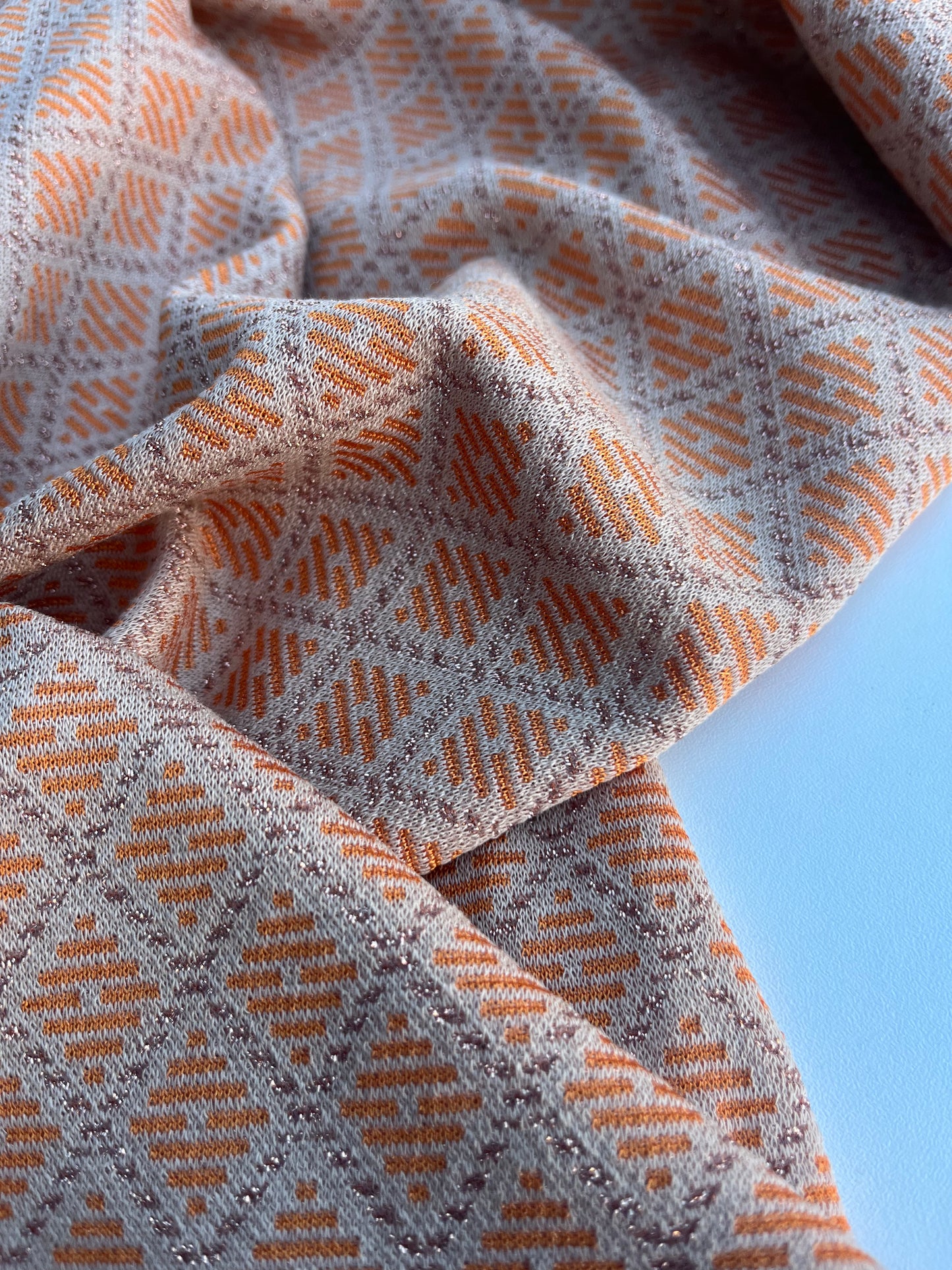 PORTIA 550 jersey jacquard with lurex