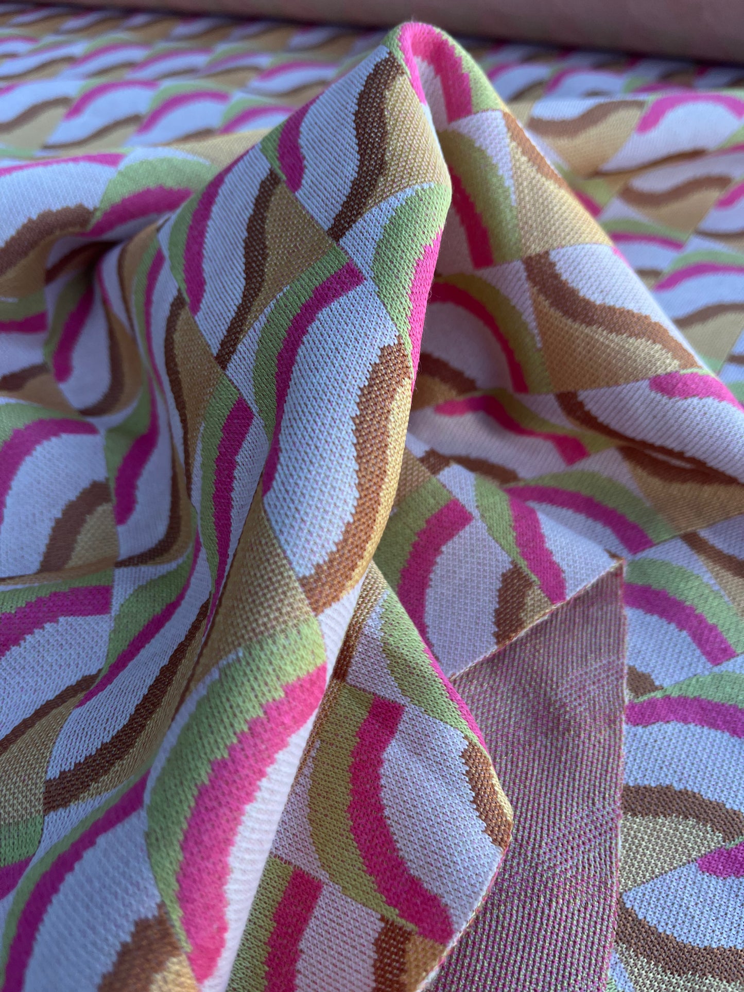 PORTIA 555 jersey jacquard with lurex