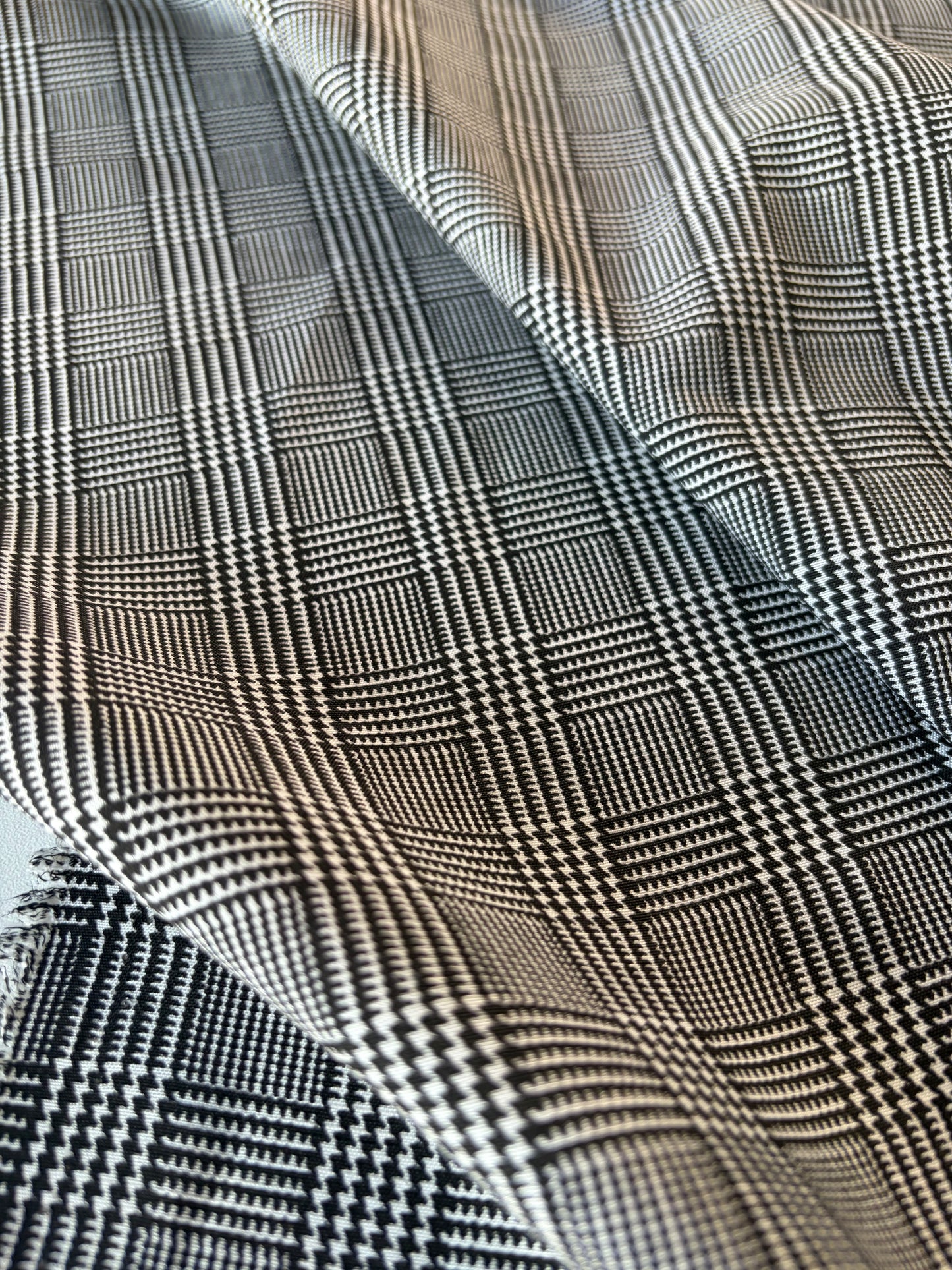 PIERROT 003 cotton voile prince of Wales