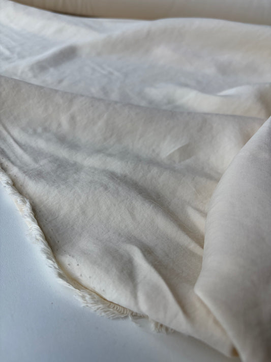 BURNS 050 cream coloured washed cupro
