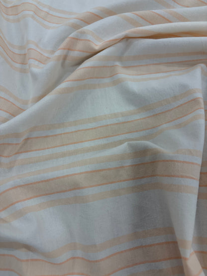 GROGGY 017 cotton colourwoven striped shirting fabric