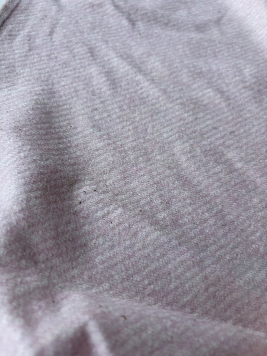 BURNS 051 white boiled wool jersey