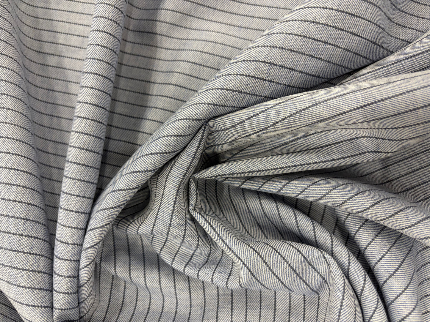 GROGGY 021 striped cotton shirting twill