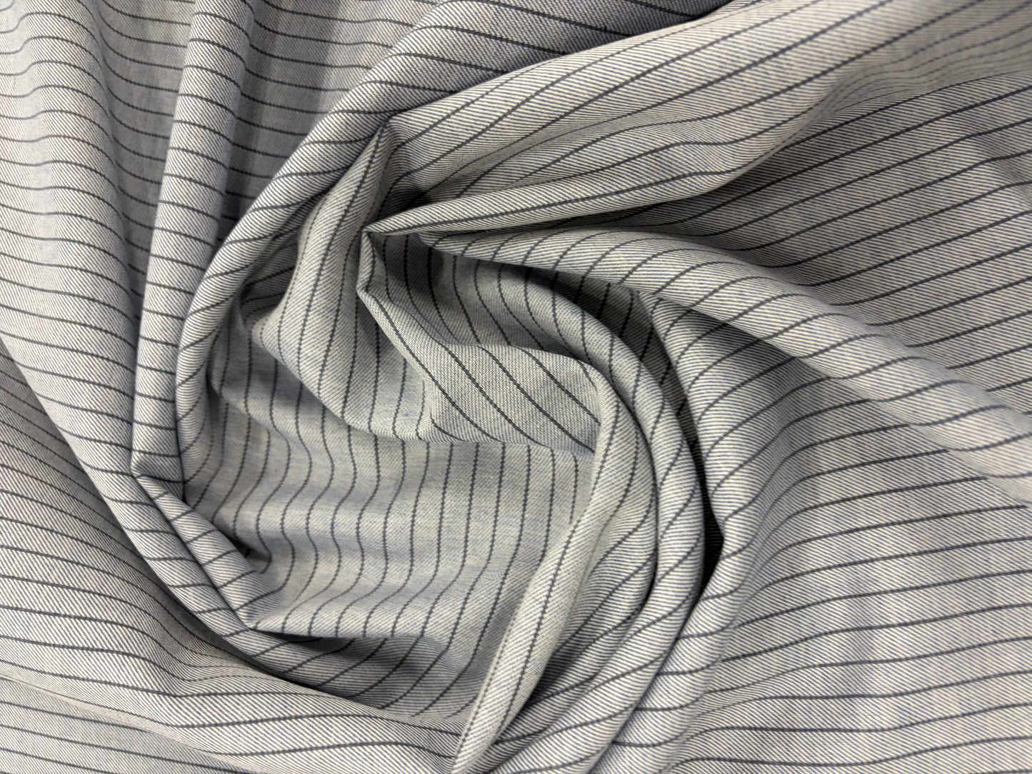 GROGGY 021 striped cotton shirting twill
