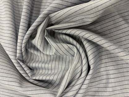 GROGGY 021 striped cotton shirting twill