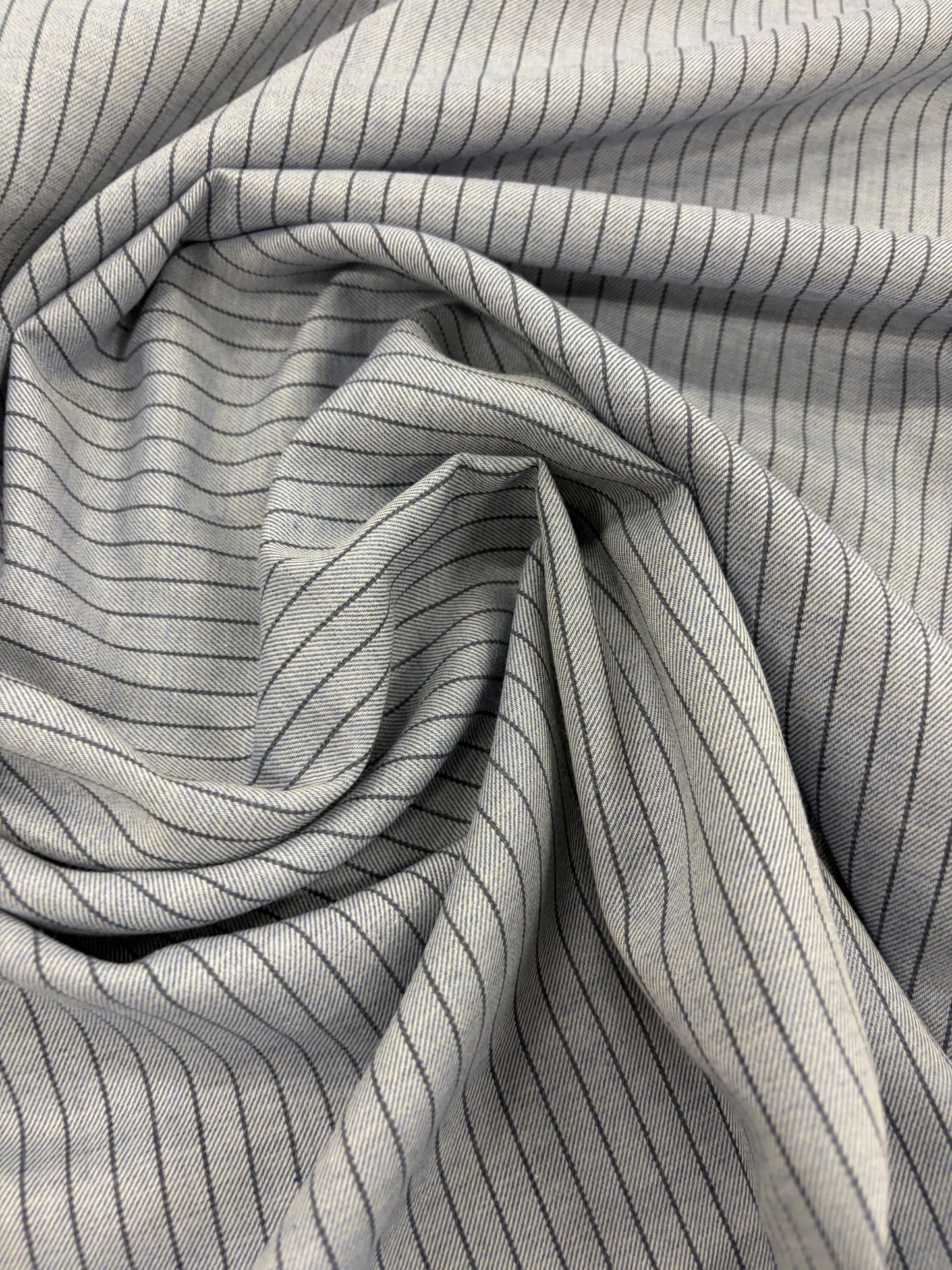 GROGGY 021 striped cotton shirting twill