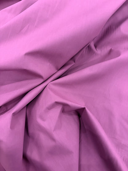 TASHA 027 aubergine Poplin stretch prestige