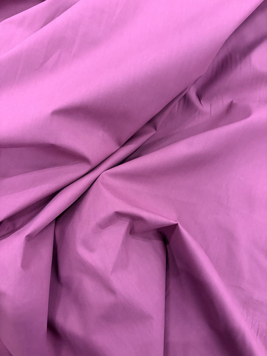 TASHA 027 aubergine Poplin stretch prestige