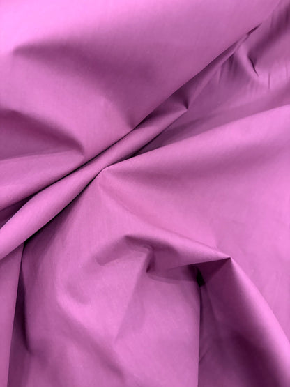 TASHA 027 aubergine Poplin stretch prestige