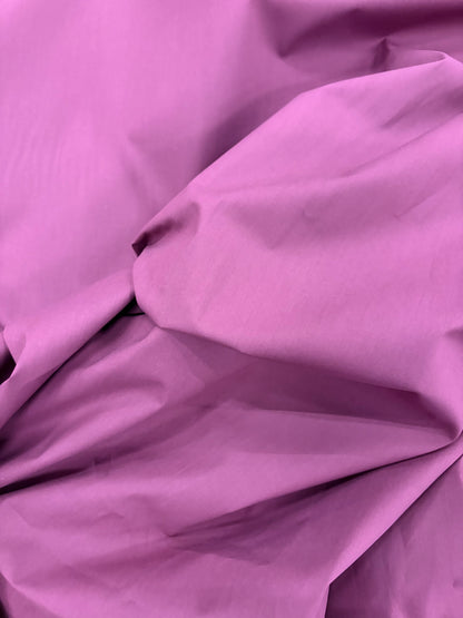 TASHA 027 aubergine Poplin stretch prestige