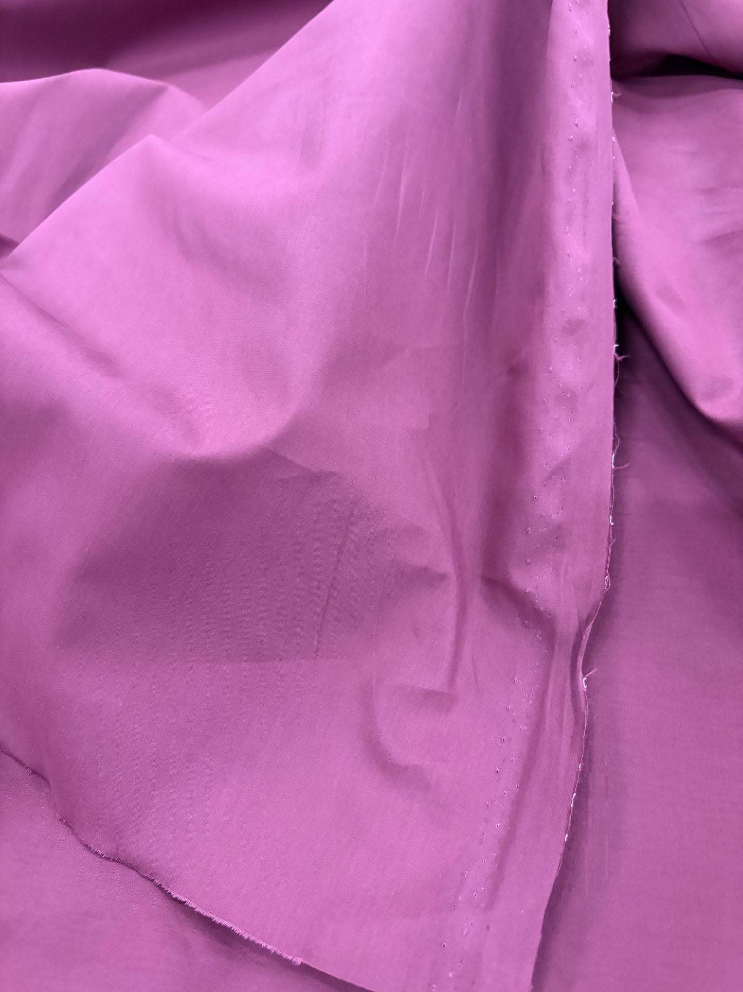 TASHA 027 aubergine Poplin stretch prestige