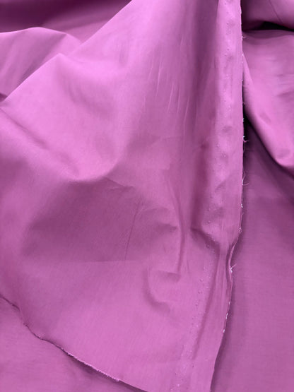 TASHA 027 aubergine Poplin stretch prestige