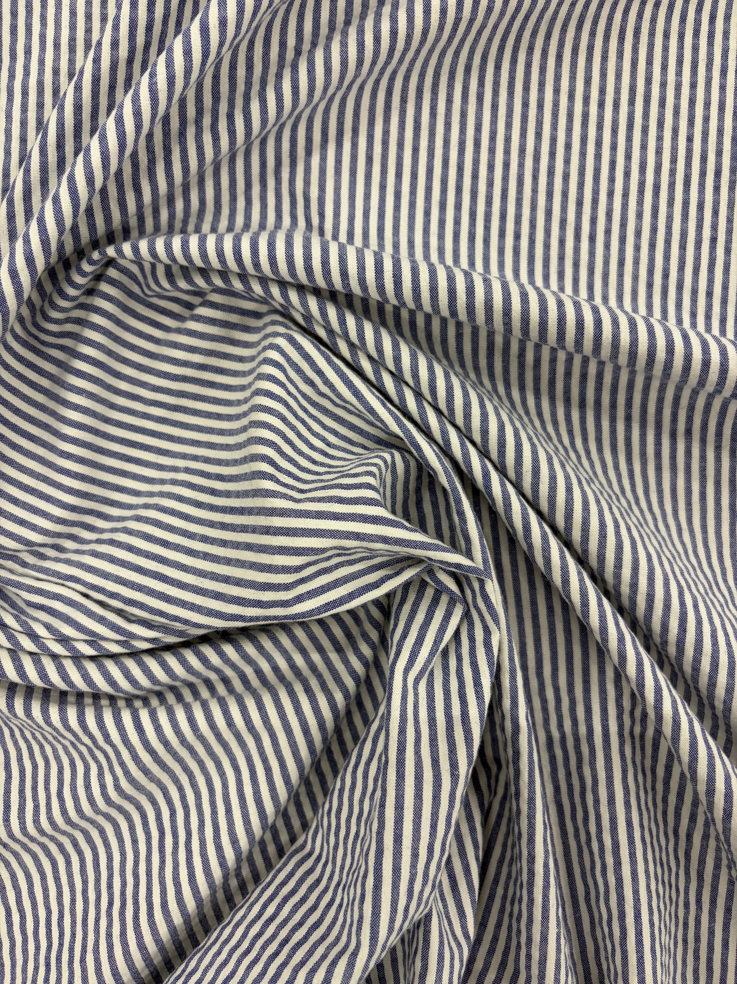 GROGGY 023 cotton seersucker stripes
