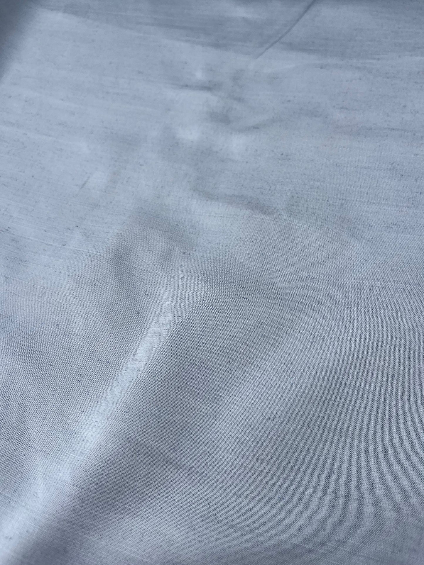 ROSARIO 022 Linen/silk shantung washed indigo