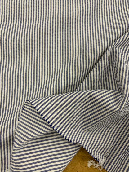 GROGGY 023 cotton seersucker stripes
