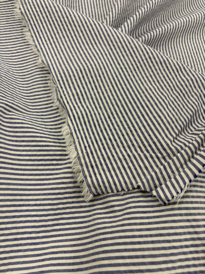 GROGGY 023 cotton seersucker stripes