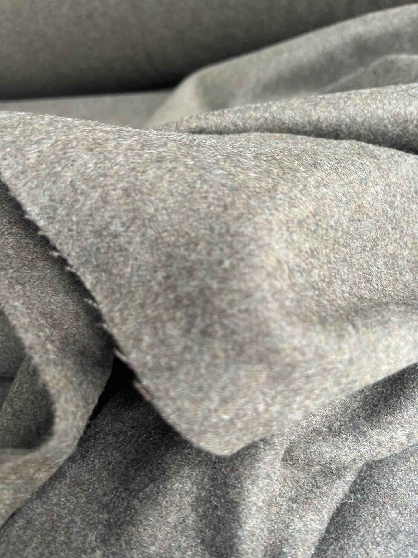 BASILE 007 heavy wool flannel "loden"