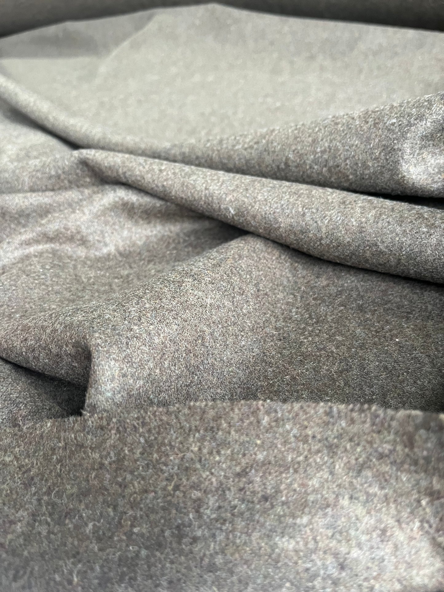 BASILE 007 heavy wool flannel "loden"