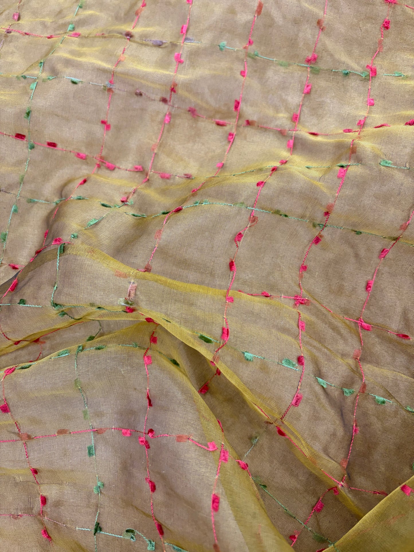 PRINCIPESSA 001 silk organza embroidered
