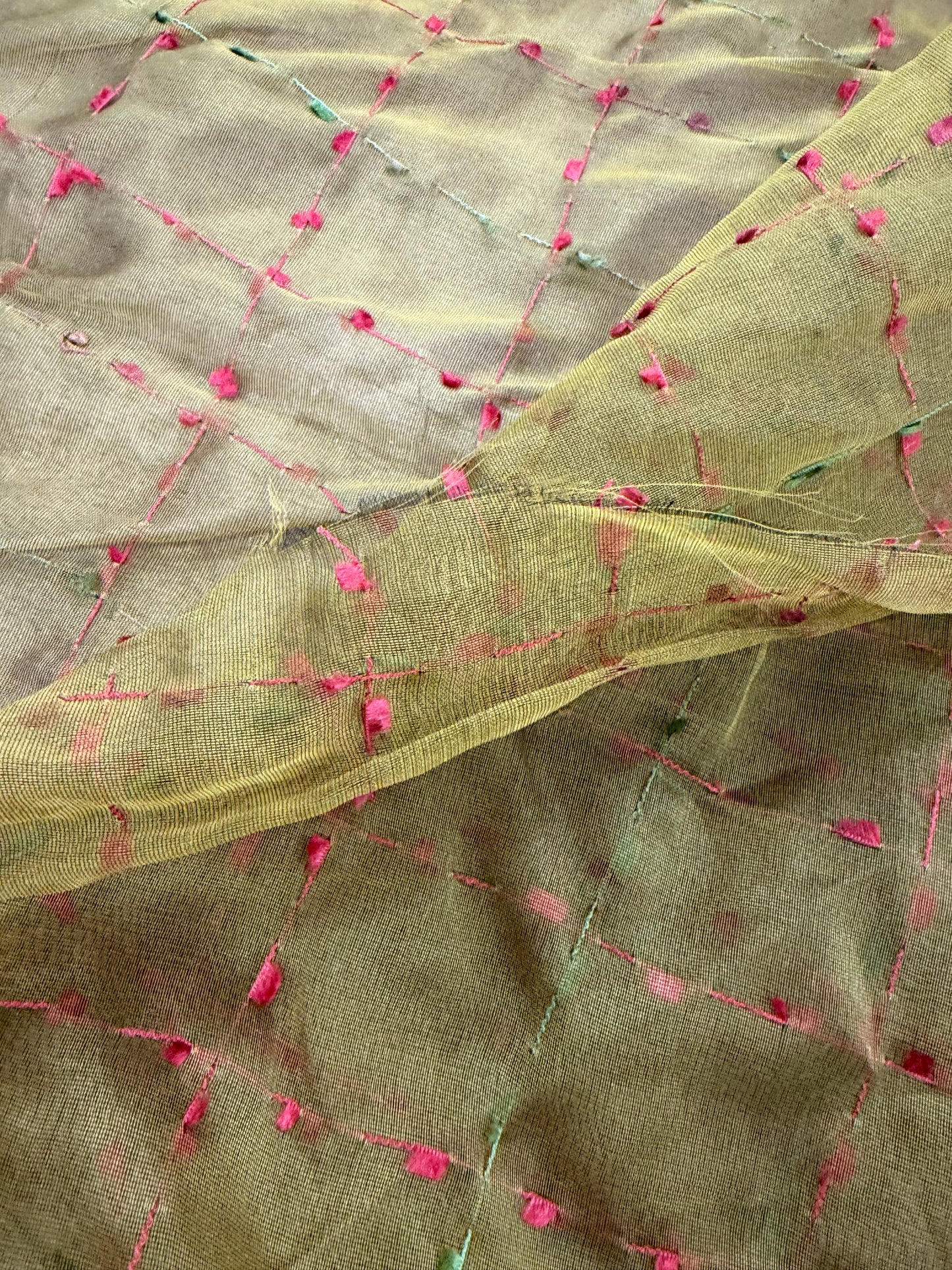 PRINCIPESSA 001 silk organza embroidered