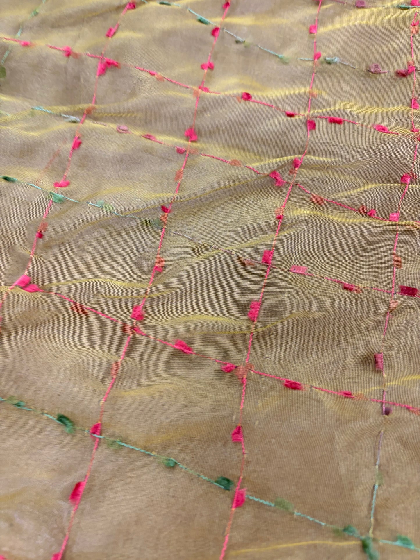 PRINCIPESSA 001 silk organza embroidered