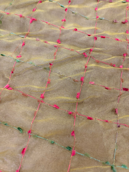 PRINCIPESSA 001 silk organza embroidered