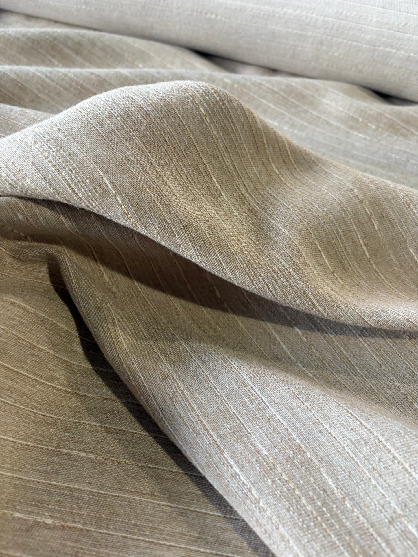 PC PIERROT 010 heavy cotton linen stripes