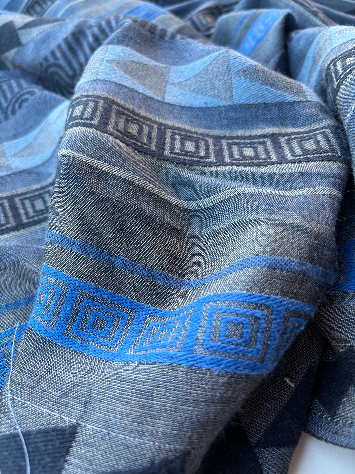 MOLKO 001 cotton jacquard stripes