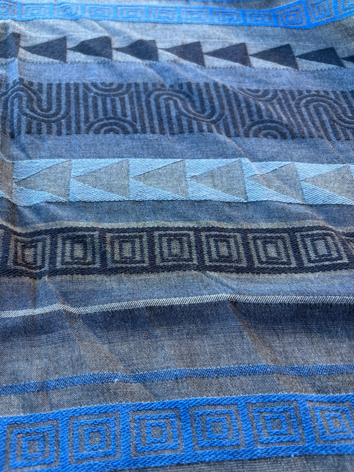 MOLKO 001 cotton jacquard stripes