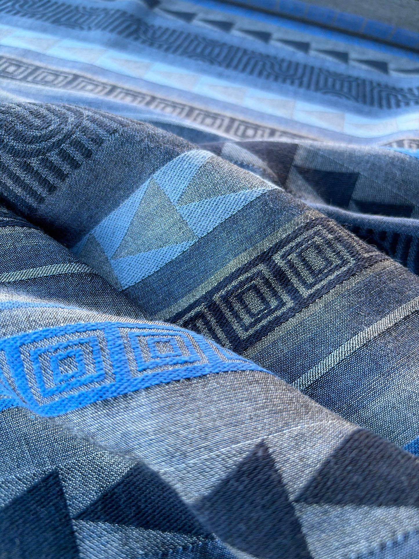 MOLKO 001 cotton jacquard stripes