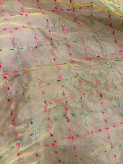 PRINCIPESSA 001 silk organza embroidered