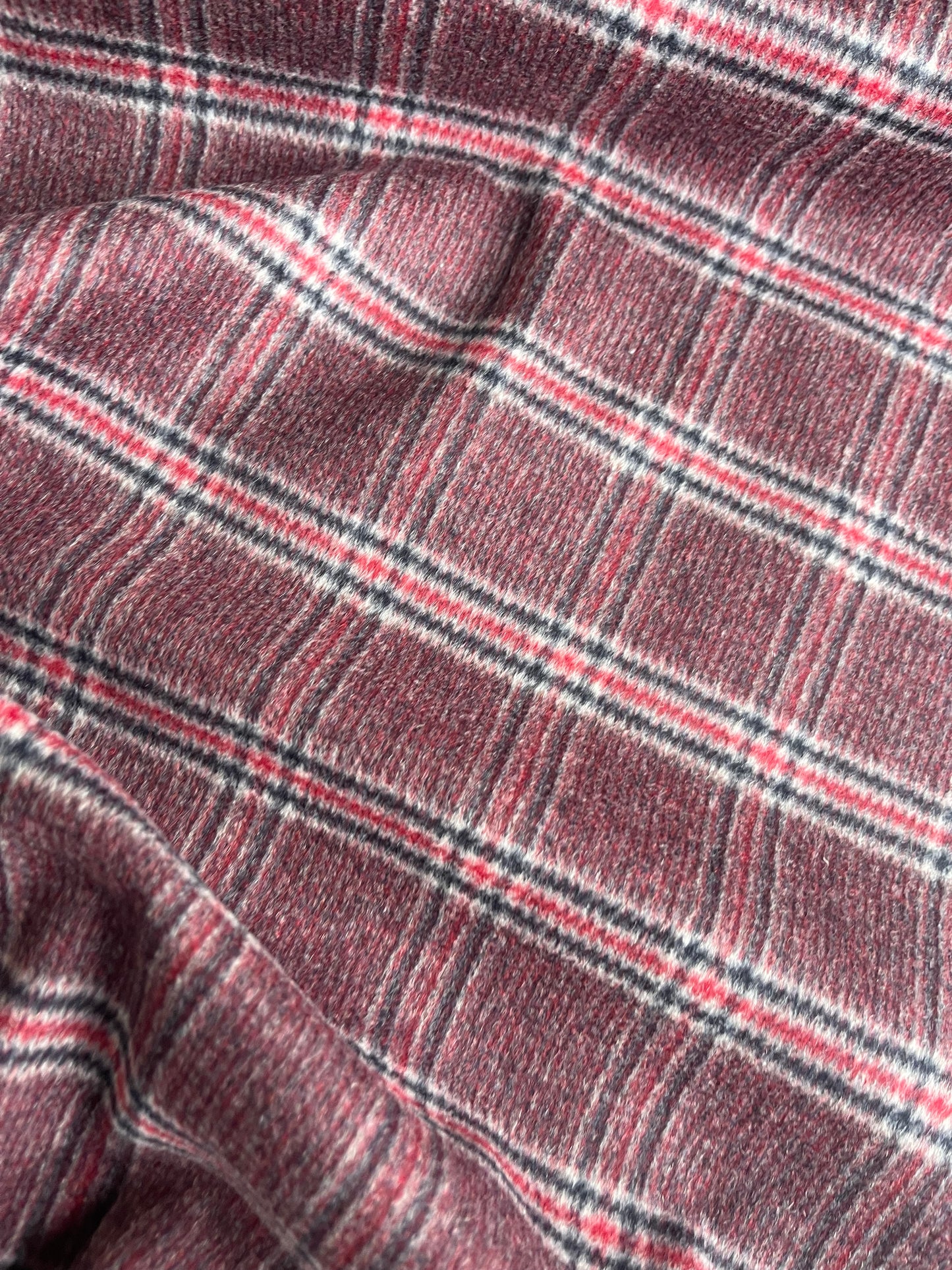 BASILE 008 heavy wool check green/grey check. (Copy)with cashemere