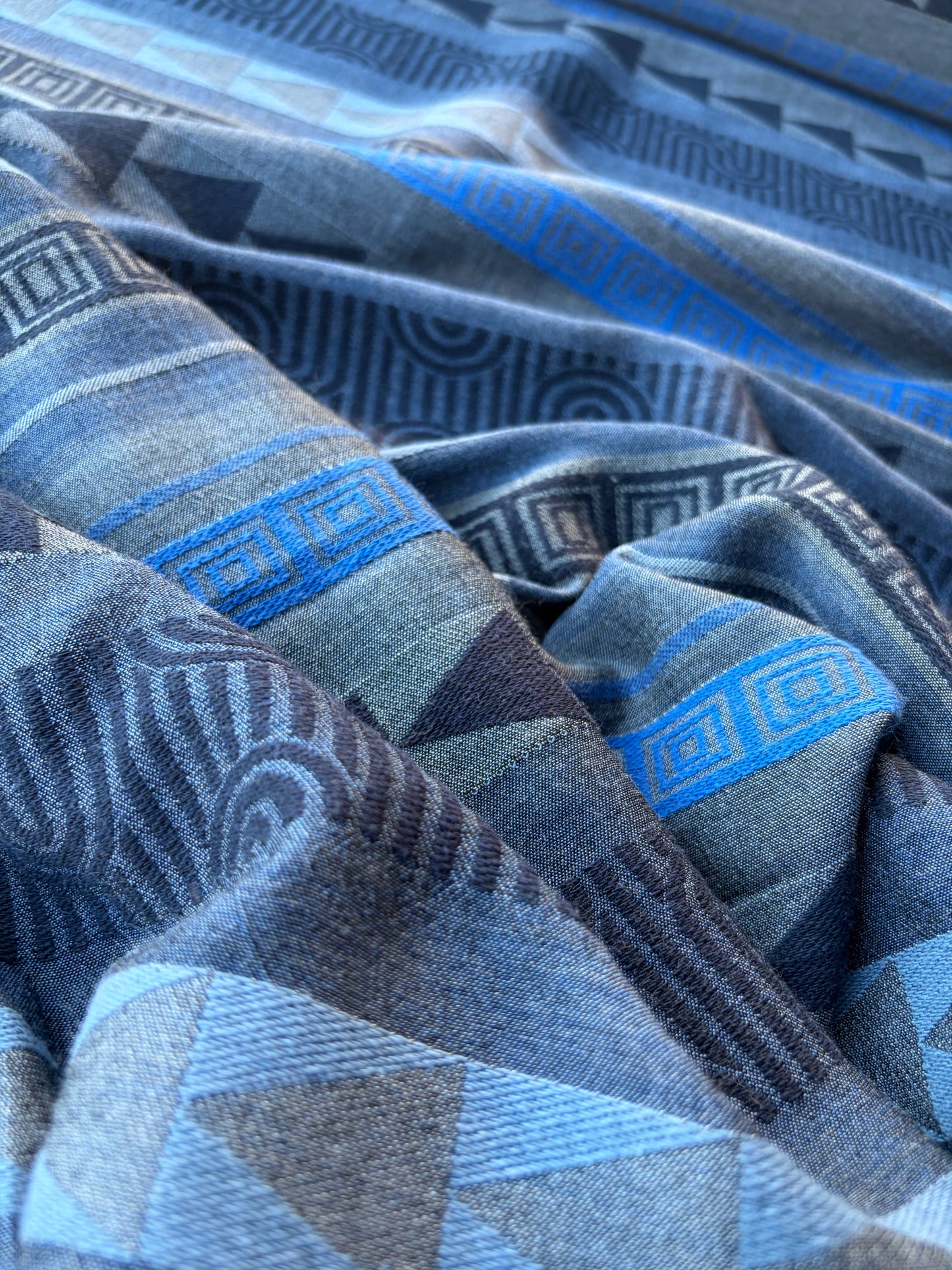 MOLKO 001 cotton jacquard stripes