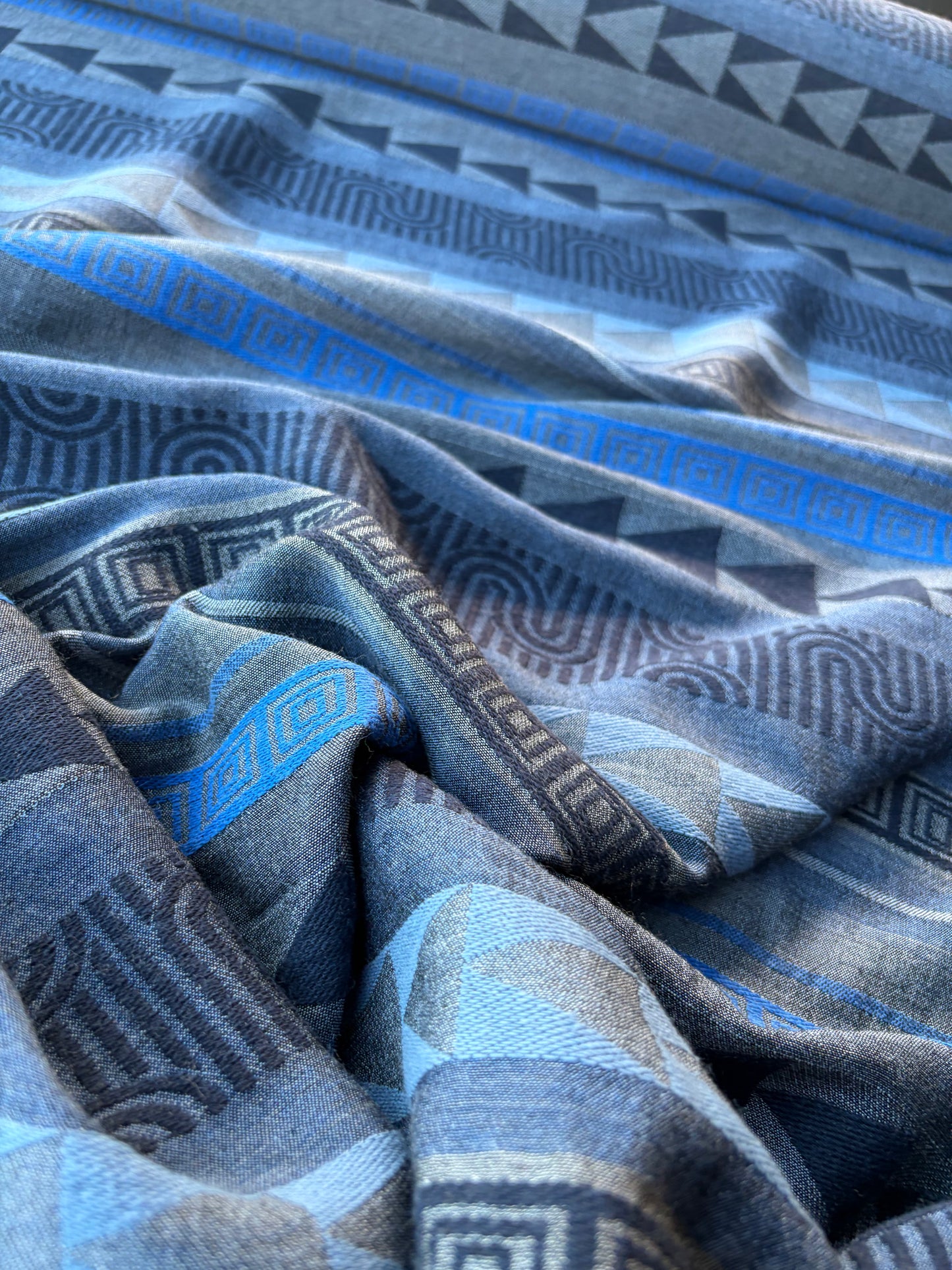 MOLKO 001 cotton jacquard stripes