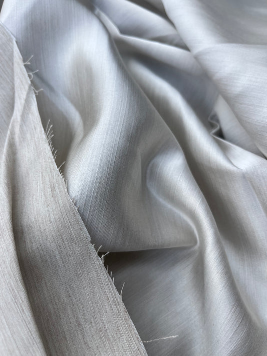 ROSARIO 024 Linen/silk shantung washed sand