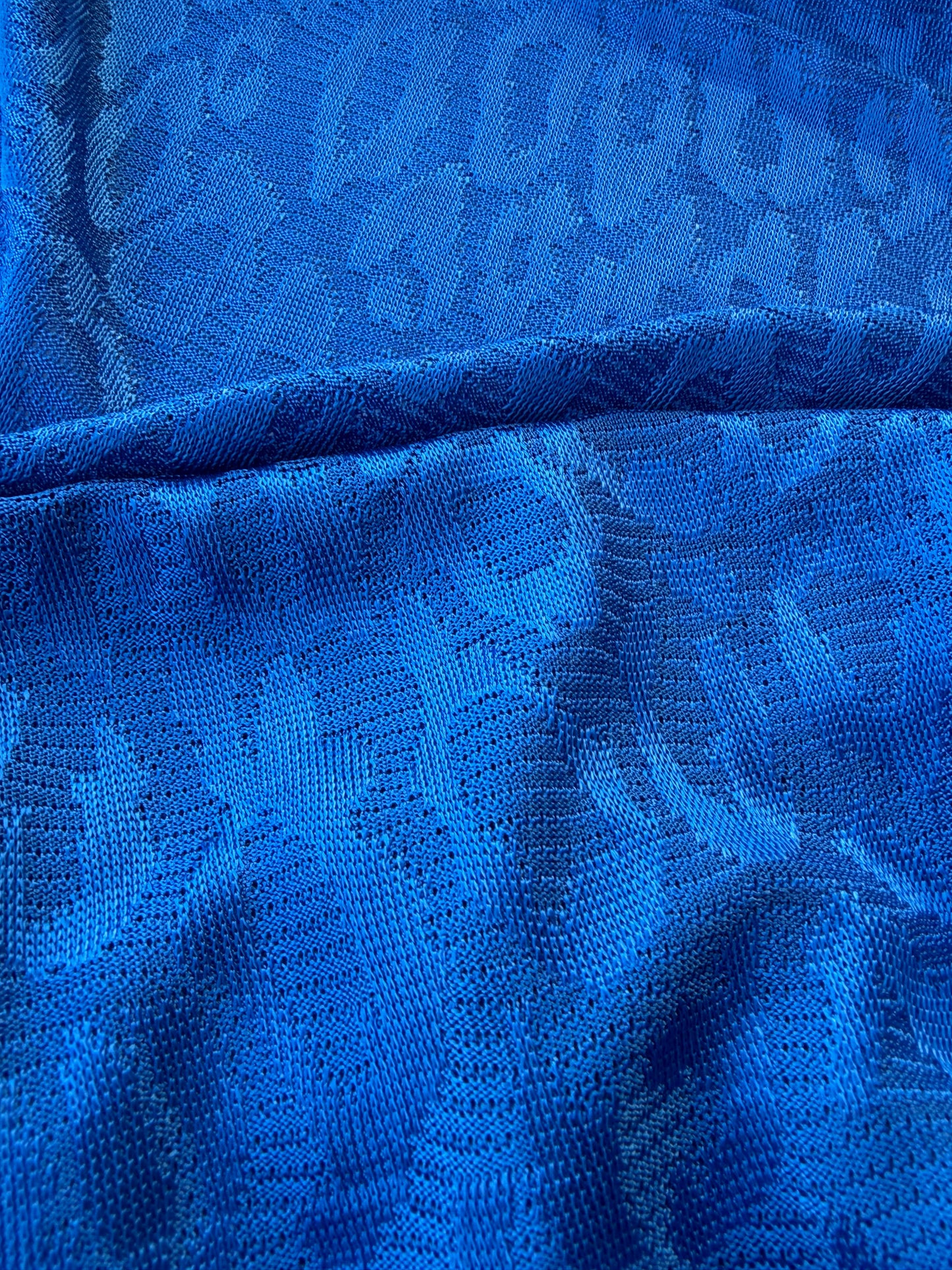 MOLKO 002 electric blue viscose fantasy jersey