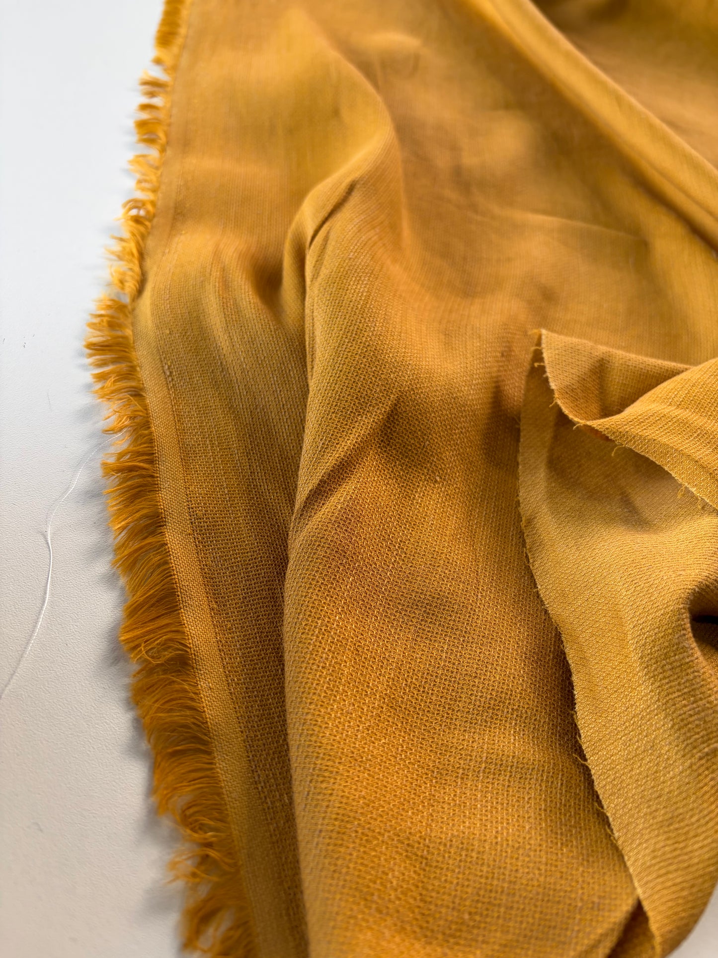 PIERROT 012 cotton linen stretch amber